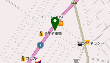 遊電館大河原店の地図画像