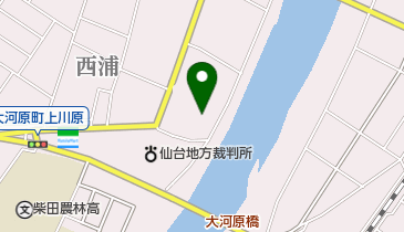 天理教大河原分教会の地図画像