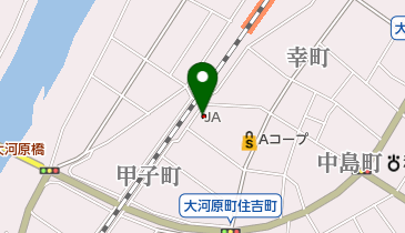 みやぎ仙南農業協同組合 大河原支店の地図画像