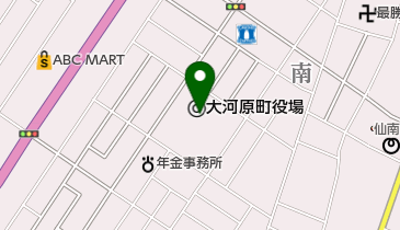 黒沢尻用水路土地改良区の地図画像