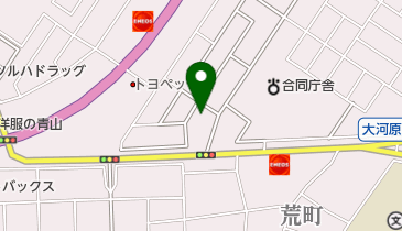 仙南建設会館の地図画像