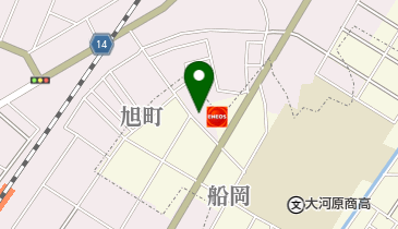 仙南塗料株式会社の地図画像