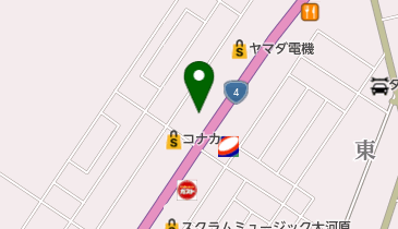 ビューティサロンラブの地図画像