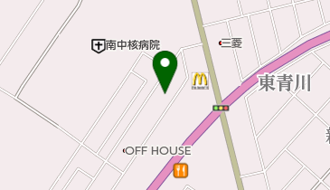 美容室燦の地図画像