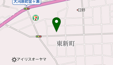 大槻薬局東新町店の地図画像