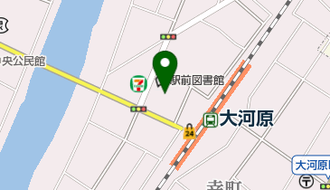 理容室さいわいの地図画像