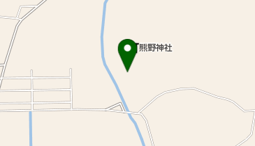 熊野神社の地図画像