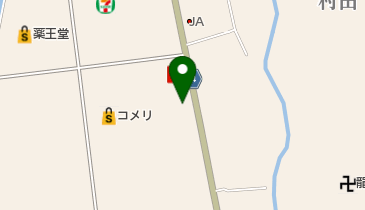 的場動物病院の地図画像