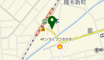 あすなろの地図画像