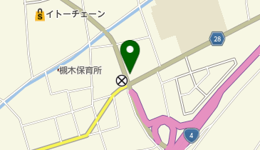 横倉モータースの地図画像