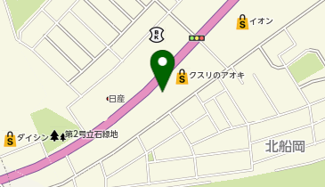 株式会社藤崎船岡店の地図画像