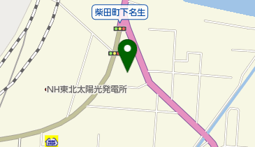 パラディソ柴田ゲームセンター お客様呼出用の地図画像