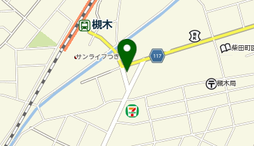 逢隈亭の地図画像