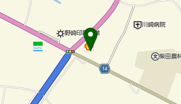 シェル石油給油所の地図画像