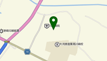 川崎町健康福祉センターの地図画像