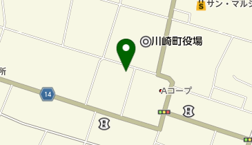 八重美容室の地図画像