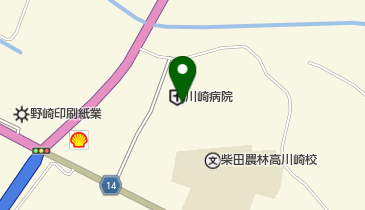 川崎薬局の地図画像