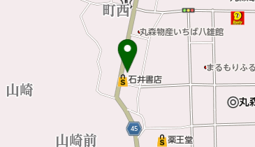 丸善クリーニング店の地図画像