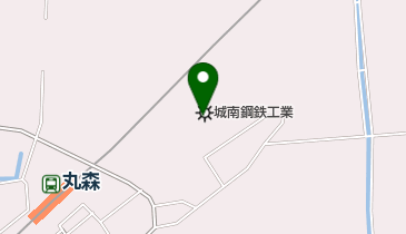 城南鋼鉄工業株式会社東北工場の地図画像