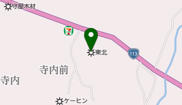 株式会社東北三之橋の地図画像