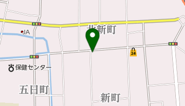 松本鮮魚店の地図画像
