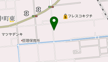 ビューティサロンあかまの地図画像