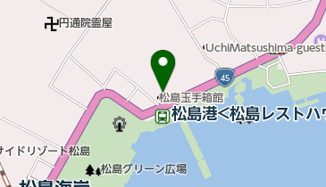 プリンス食品株式会社松島店の地図画像