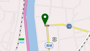 ヘアーサロンワタリの地図画像