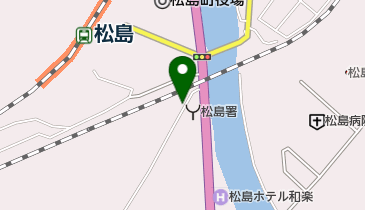松波荘の地図画像