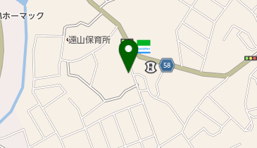 よこざわ釣具店の地図画像