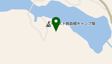 キリスト教森郷キャンプ場の地図画像