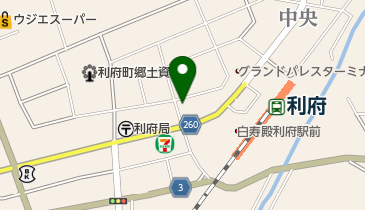 小野クリーニング店の地図画像