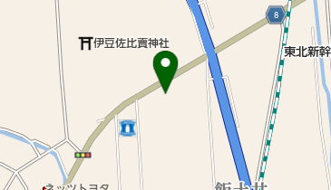 タマホーム株式会社利府店の地図画像