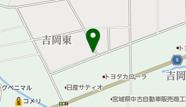 東薬局の地図画像