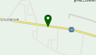 はら理容所の地図画像