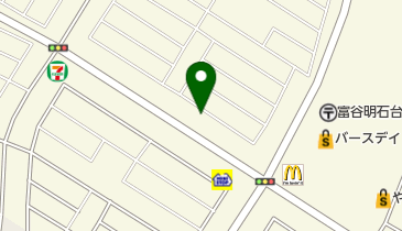 明石台薬局の地図画像