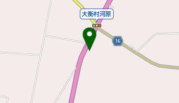 理容おおばの地図画像