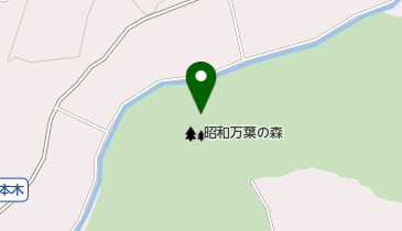宮城県 昭和万葉の森の地図画像