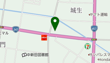 まるはち矢越店の地図画像
