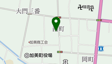 岡本酒店の地図画像