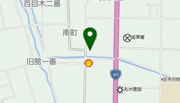 佐々木自転車店の地図画像