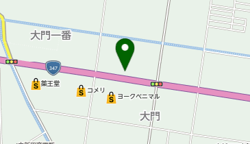 三浦ホンダ整備工場の地図画像