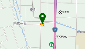 サラダ館中新田並柳店の地図画像