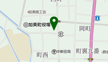 キーポイント美容室の地図画像