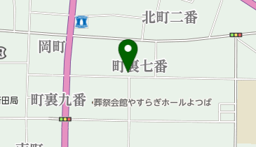 吉田理容美容院の地図画像