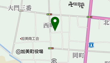 成澤食品の地図画像