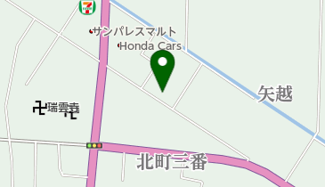 佐々木理容所の地図画像