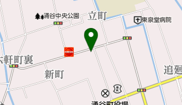 浅周毛糸店の地図画像