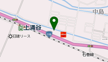 涌谷電機商会の地図画像