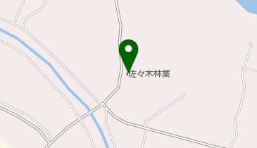 佐々木林業の地図画像